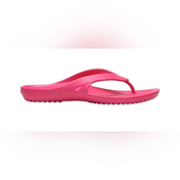 CROCS Kadee II Flip Flop Sandals Women’s Size 10 Pink EUC - Picture 2 of 7